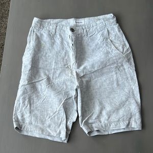 Linen shorts